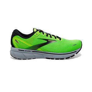 Brooks Ghost 14 Mens Road Running Shoes Green/Black/Grey | USA-ZVR168457